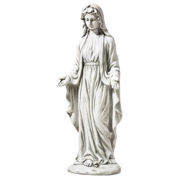 30"H MGO Blessed Mother Mary Garden Statue