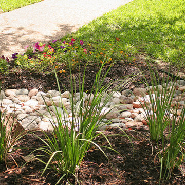 Flowerbeds and Backyard Makeover