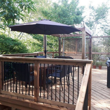 Deck and Patio Designs-Pressure Treated Decking