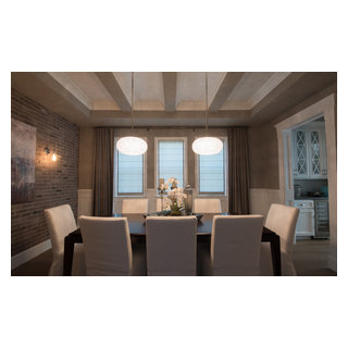 Custom Drapery, Layered & Roman Shades for Sherman Oaks home ...