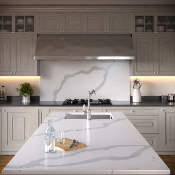Silestone Kitchens by Cosentino - Bianco Calacatta