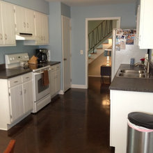 Stained concrete floors