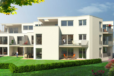Visualisierung Mehrfamilienhaus Detmold