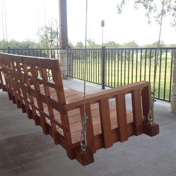 Christianson Ranch swings and swing bed project.