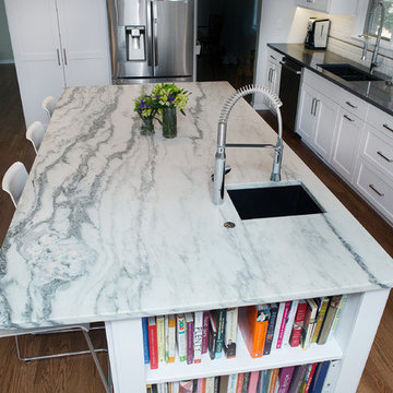 Arlington Heights White Kitchen Remodel