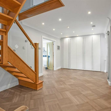 New Open Tread Staircase | Oak & Glass |
