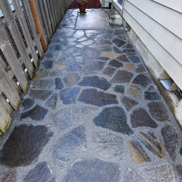 Flagstone Patio Extension
