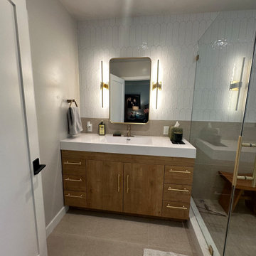Sauer Residence- Kids & Master Bathroom Remodel