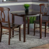 Ergode Clayton 3-Pc Set, Drop Leaf Table & 2 Chairs, Walnut