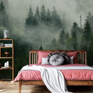 Nature Murals in Bedroom