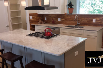 Kitchen photo in Boston