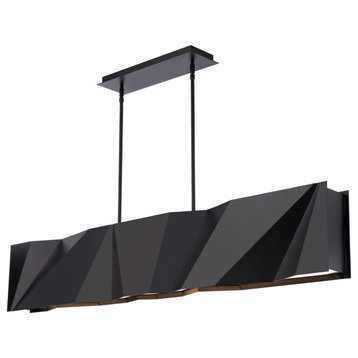 Modern Forms PD-68356 Intrasection 56"W 3000K LED Linear - Black