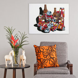 Emu Export Small Still Life by Elisha Jane - Paintings