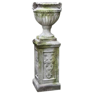 Fluted And Beaded Urn 18, Architectural Urns