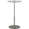 Saturnia Side Table, Stainless Steel
