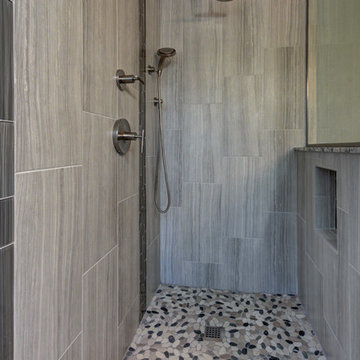 Rushing Raft a Traditional Bathroom in Green Valley