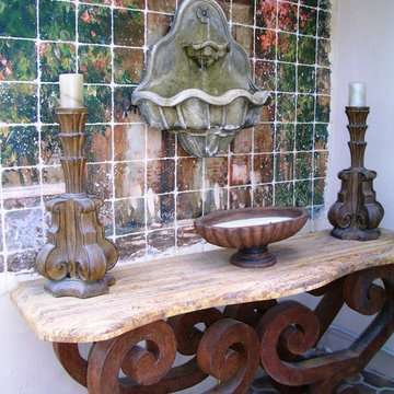 Mediterranean Villa and Mexican Colonial Casita in La Jolla