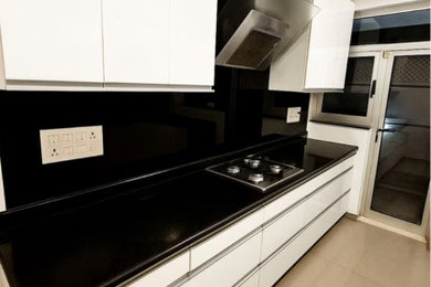 Luxury Modular Kitchen in Bangalore | High Gloss Laminate & Hettich Hardware