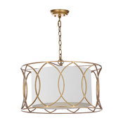 Safavieh Silas 21.5" Adjustable Pendant Lamp