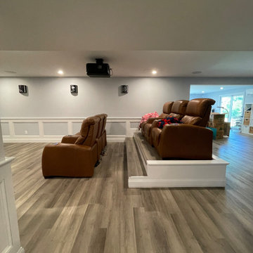 Basement Remodel, Amherst, NH