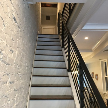 Modern Minimalist Interior Stair Railing