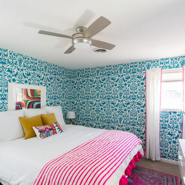 My Houzz: A Burst of Happy Colors in a Lakeside Missouri Home