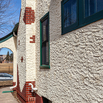 Project 3435-1 Plaid Wallpaper Kitchen Remodel Ford Pkwy St. Paul
