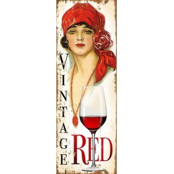Miss Red Wood Sign, Large