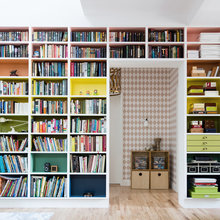 bookshelves