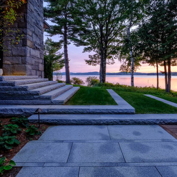 A Balance of Hardscapes and Softscapes on Lake Sunapee, New Hampshire
