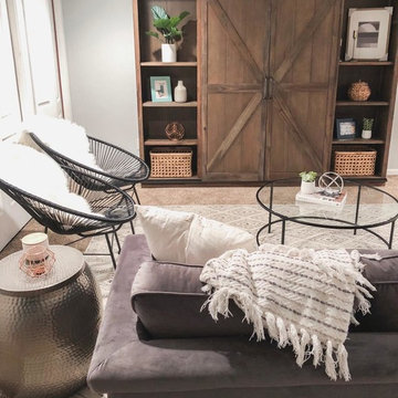 Elkhorn Rustic Boho Basement Refresh