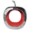 Apple Aluminum Decorative Accent Bowl