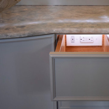 Bathroom Vanity In-Drawer Outlets