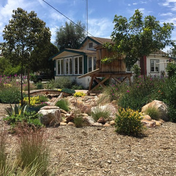 Dry Creek Bed and Rain Water Harvesting in El Cajon