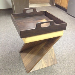 Walnut "Cap Trays" - Home Decor