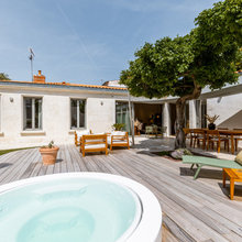 6 Avant/Après de terrasses avec spa