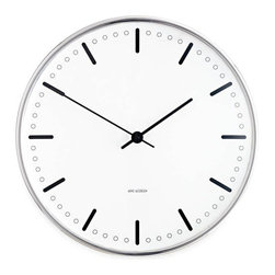 City Hall Clock | Designed by Arne Jacobsen - Wall Clocks