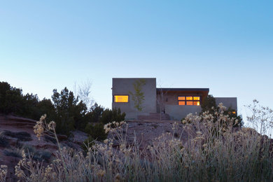 Trendy exterior home photo in Albuquerque