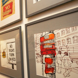 New York. One Way - 美術品・アート作品