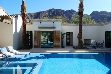 Example of a trendy exterior home design in San Diego
