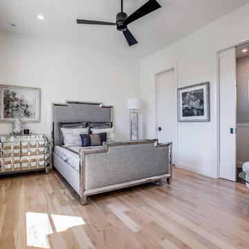 Secondary Bedroom Black and White