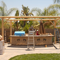 Extreme Backyard Designs outdoor kitchens orange county Custom Outdoor Kitchen Solid Roof Palapa Extreme Backyard Designs extreme backyard designs Custom Outdoor Kitchen Solid Roof Palapa