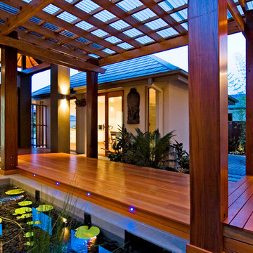 Waterfront Luxury 'Hope Island' Residence Two Story