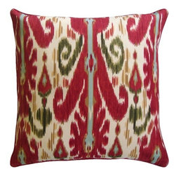 Pardah Paprika Pillow - Decorative Pillows