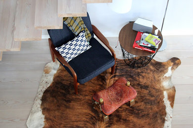 Mid-Century Wohnzimmer in Berlin