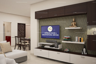 Mrs.Raju Sasikala, 2BHK Apartment Interior design | Sterling Bandari, Chennai
