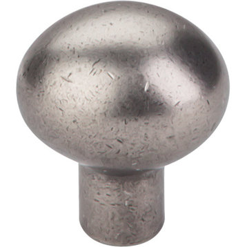 Top Knobs  -  Aspen Egg Knob Small 1 3/16" - Silicon Bronze Light