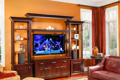 Cherry Entertainment Center for Jack and Jessica Glover