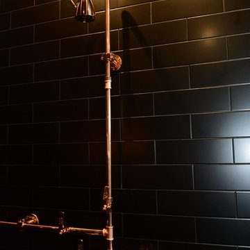 Industrial Copper Bathroom