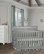 Dream On Me Morgan 5 in 1 Convertible Crib, Storm Gray